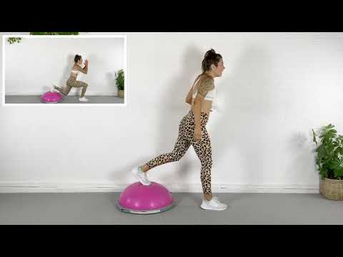 INTENSE Glute and Lower Body Training At Home | Trainer Kaitlin BOSU® Workout