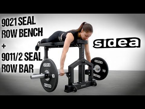 9021 Seal Row Bench + 9011/2 Seal Row Bar - Sidea Fitness