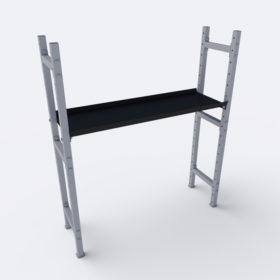 Rovná Police | BODYKING FITNESS 4143 flat shelf | BODYKING FITNESS